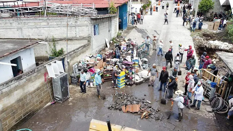 Tragedia en Izúcar: inundaciones se llevaron en una noche el patrimonio de familias en La Galarza